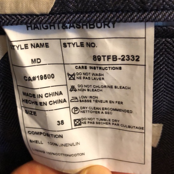 Linen blazer - Picture 7 of 8